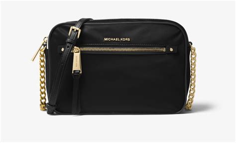 michael kors polly nylon crossbody in dune|Michael Kors Polly Crossbody Bag Dune Ref Cl48 .